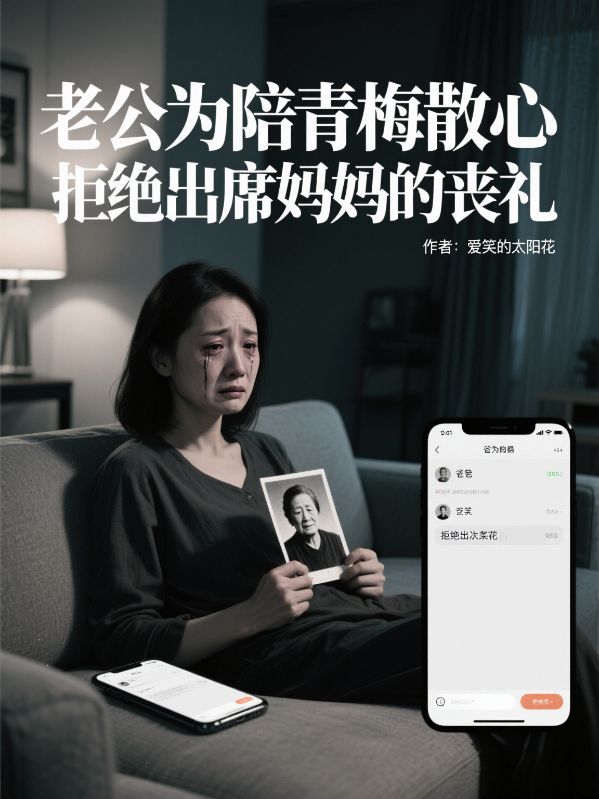 老公為陪青梅散心，拒絕出席媽媽的喪禮