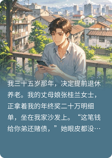 我躺平养老后，吸血丈母娘疯了