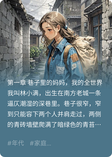 妈妈的口袋，只装得下半块糖