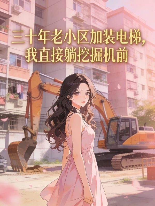 三十年老小区加装电梯，我直接躺挖掘机前