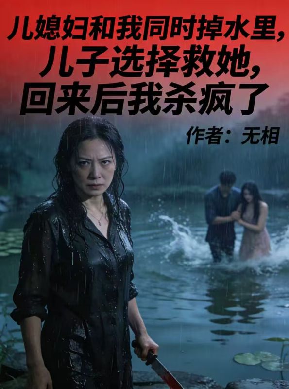 儿媳妇和我同时掉水里，儿子选择救她，回来后我杀疯了