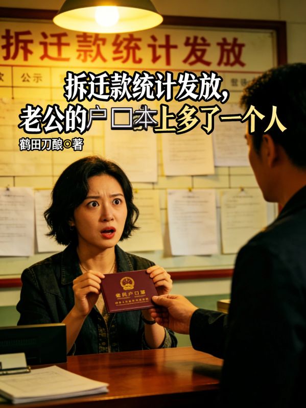 拆迁款统计发放，老公的户口本上多了一个人