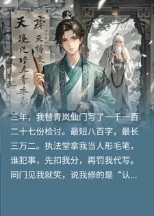 我在仙门写了三年检讨，把闭关老祖写破防了