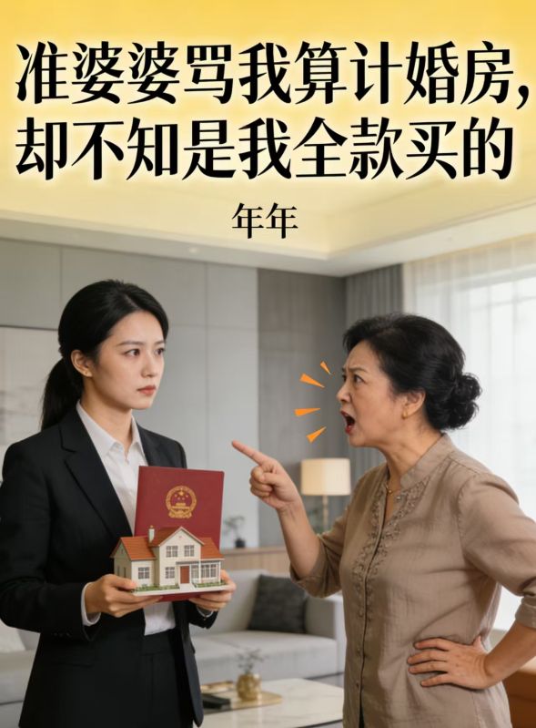 张翠芬陈昊 准婆婆骂我算计婚房，却不知是我全款买的完结版在线阅读