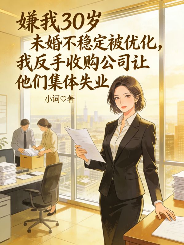 嫌我30岁未婚不稳定被优化，我反手收购公司让他们集体失业小说