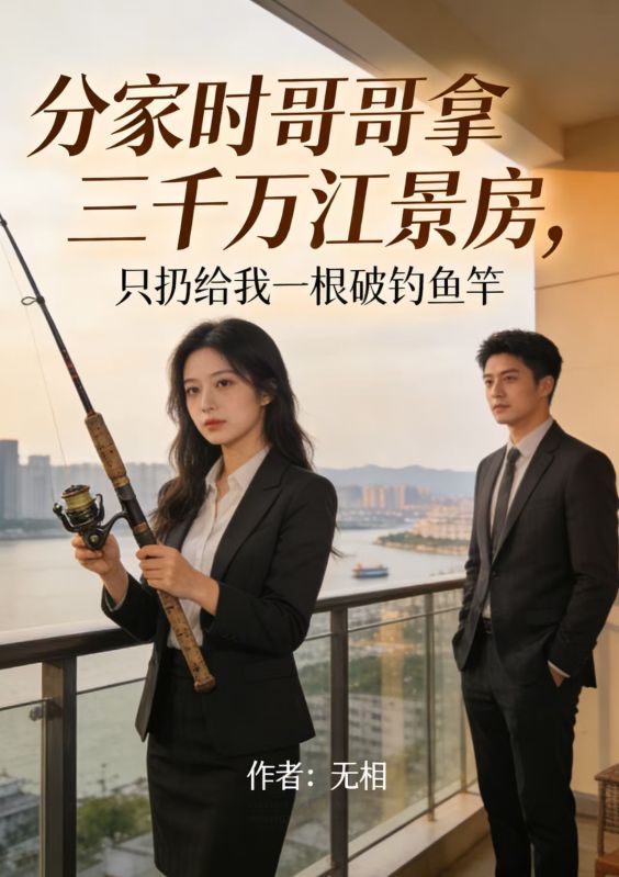 分家时哥哥拿三千万江景房，只扔给我一根破钓鱼竿小说
