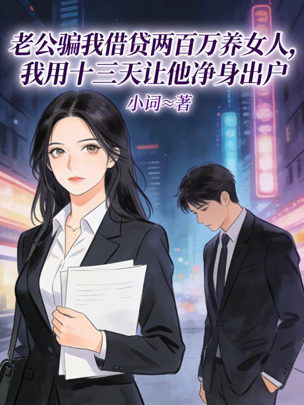 老公骗我借贷两百万养女人,我用十三天让他净身出户