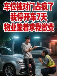 车位被对门占疯了，我停开车7天，物业跪着求我缴费小说