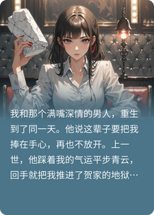 男友自信拿了重生剧本，我冷笑一声砸烂他手骨小说