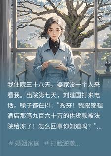 住院38天老公零探望，我反手冻结他960万