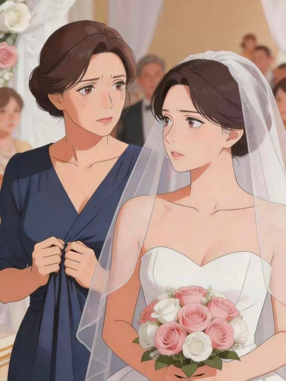 养女婚礼上说从未有过妈妈，我如她所愿