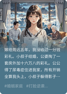 公婆砸六十万疼小叔，逼我掏三十五万换肾，我离了