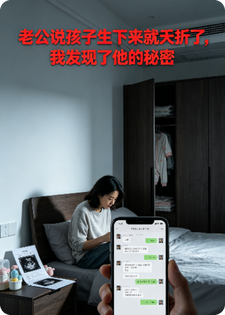 老公说孩子生下来就夭折了，我发现了他的秘密
