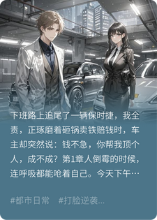 月薪4800的我，追尾她的车，她让我打了场改命的局