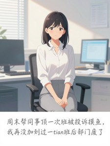 周末帮同事顶一次班被投诉摸鱼，我再没加过一天班后部门废了