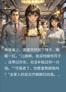 婆婆不伺候我月子，却逼我为她养老？先签了这份协议！叶沁杜浩小说完整篇在线阅读