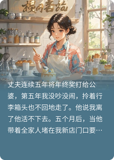 婆家掏空我五年积蓄，离婚后我成全网追捧烘焙大神林若周远小说完整篇在线阅读