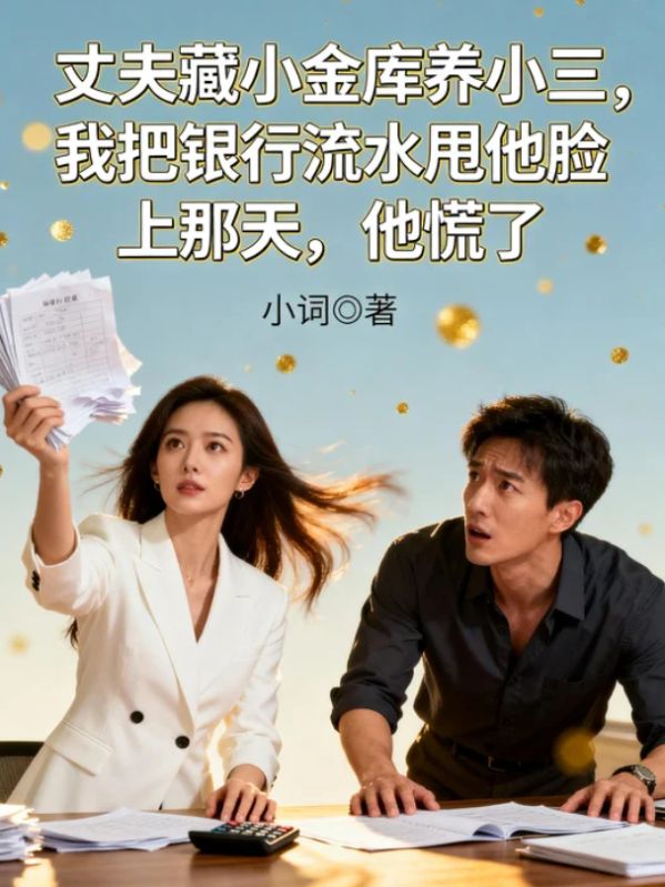 丈夫藏小金库养小三，我把银行流水甩他脸上那天，他慌了