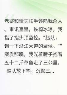 被老婆送进审讯室，我掏出了一条五十二斤的不在场证明裴时赵铁军小说完整篇在线阅读