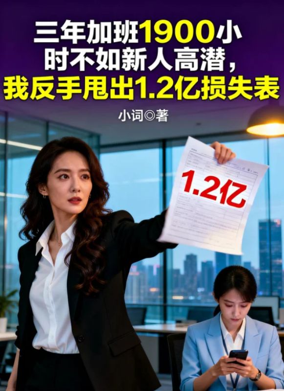 王蕾舒禾 三年加班1900小时不如新人高潜，我反手甩出1.2亿损失表完结版在线阅读