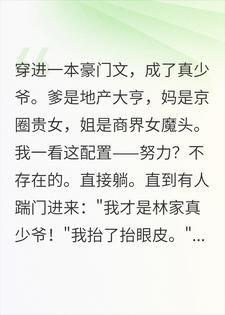 林珩林瑶卿 真少爷在线摆烂，假少爷连夜扛着行李跑路完结版在线阅读