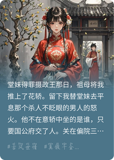 重生替嫁摄政王，我手握账本掀翻国公府
