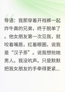 我炸屎兄弟的女朋友说我是汉子茶小说