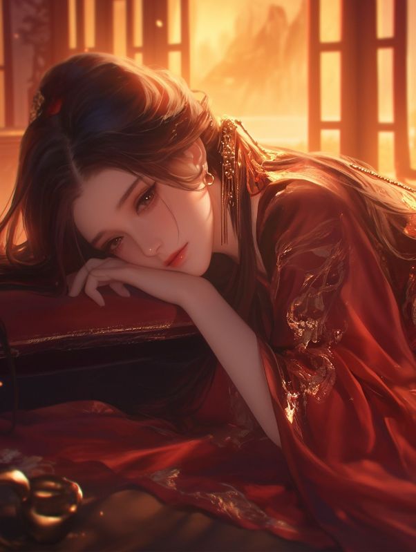 拨开迟暮与愁红