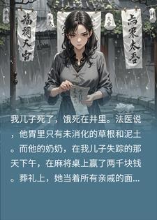 儿子饿死井中，我掏出绝笔纸条，婆婆当场吓瘫