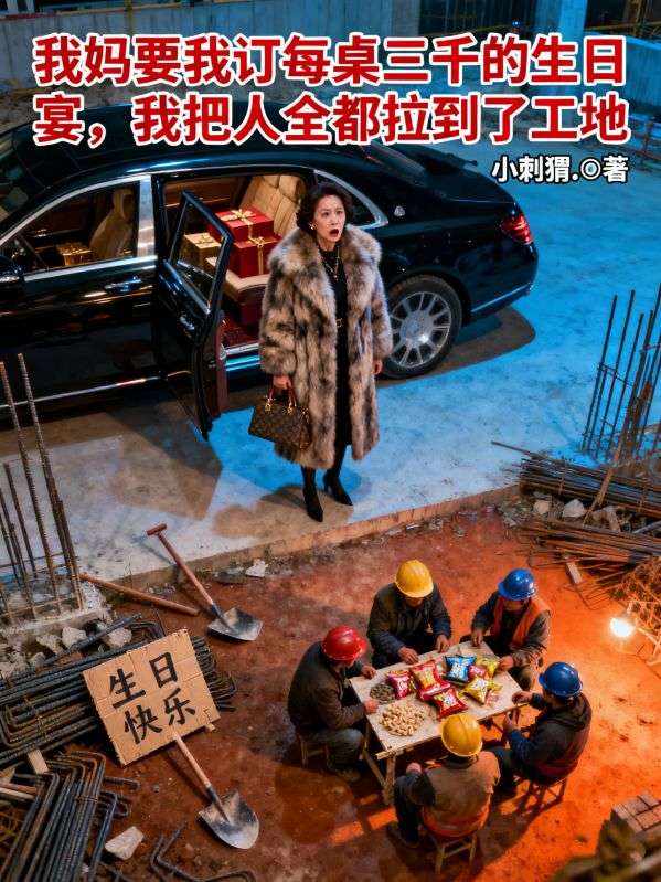 我妈要我订每桌三千的生日宴，我把人全都拉到了工地薛岚岚表哥小说完整篇在线阅读