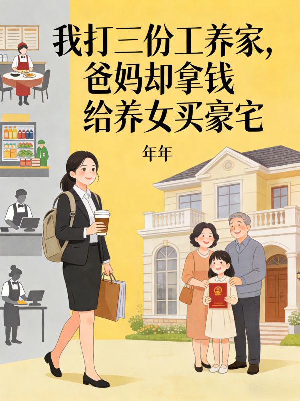 江孟悠林软 我打三份工养家，爸妈却拿钱给养女买豪宅完结版在线阅读