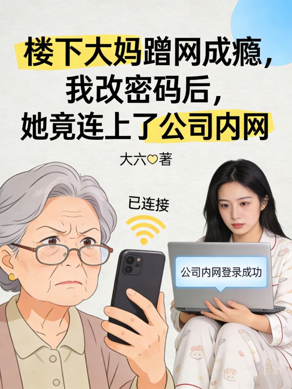 周大妈秦小姐 楼下大妈蹭网成瘾，我改密码后，她竟连上了公司内网完结版在线阅读