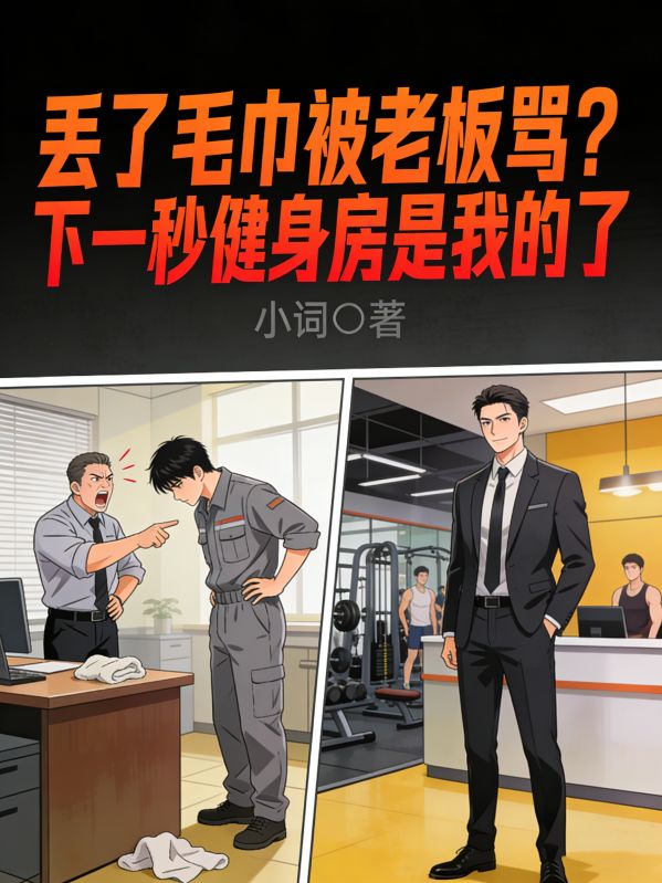 丢了毛巾被老板骂？下一秒健身房是我的了