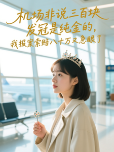 机场非说三百块发冠是纯金的，我报案索赔八十万又急眼了小说