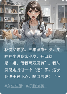 林悦陈旭 表妹借钱不还，我买房拒借，她丈夫一句话全场死寂炸锅完结版在线阅读