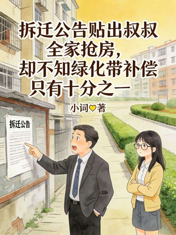 拆迁公告贴出叔叔全家抢房，却不知绿化带补偿只有十分之一刘翠芳嫂子小说完整篇在线阅读