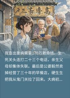 重病差170万救命，亲生父母失联，公婆卖掉三十年面馆小说
