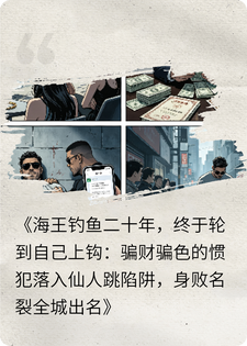 海王钓鱼骗财骗色落入仙人跳陷阱，身败名裂全城出名小说