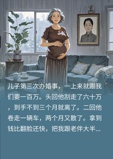 败家儿子逼我掏钱娶妻，不料我怀双胞胎还握他把柄淑芬陈浩宇小说完整篇在线阅读