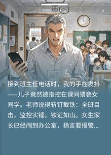 老师说我儿子在学校猥亵女生，可他正在警局指认罪犯啊小说