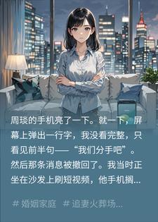 丈夫撤回一条分手消息后，我手撕出轨净身逆袭小说