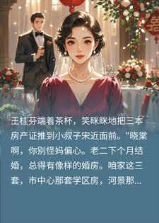 婆婆送小叔三套婚房，大嫂带头鼓掌后她悔疯了