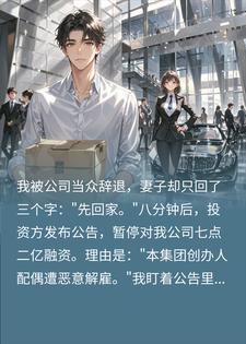 我被开除八分钟后，老婆停了公司七点二亿融资小说