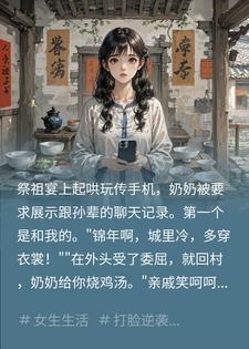 堂哥怒斥奶奶偏心我，我看着他手机里的一万二笑了小说