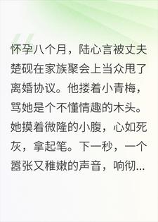 离婚前夜，我听见了胎心广播站