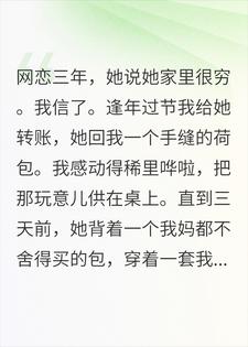 我网恋的"贫困生"，背着爱马仕来我公司实习小说