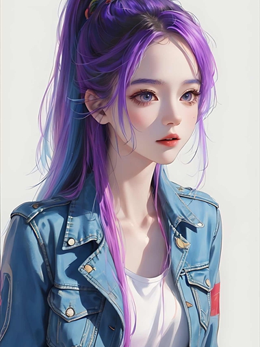 她不长嘴